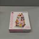 QMAN Building Blocks Toys City Street Construction Set Educational Bricks Toy for Girls Age 6-12 and Up (Honey Sweet Dessert House)