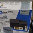 HP DeskJet 4355 Wireless All-in-One Color Inkjet Printer, Scanner, Copier, Best-for-Home, 3 Month Trial of Instant Ink Included, AI-Capable (AJ4Y0A) | Dual-band Wi-Fi with HP app and 4800 x 1200 dpi for printing, scanning and copying