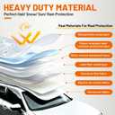 Hail Protector Car Cover, 7 Layers Thickened Cotton Padding Sedan Car Cover