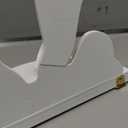 DOITOOL Wooden Floating Shelf Wall Mounted Nordic Style Butterfly Semicircle Storage Shelf for Wall for Bathroom Bedroom Kitchen Living Room (White)