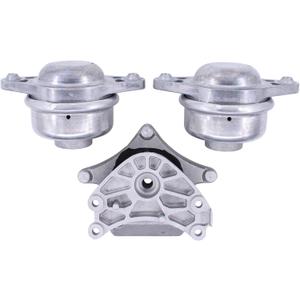MOTOKU Driver and Passenger Side Engine Motor Mount and Rear Transmission Mount for Mercedes C300 C350 CL550 CLS400 CLS550 CLS63 AMG E250 E300 E350 E400 E550 E63 AMG S
