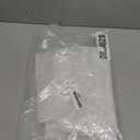 Snap in Shower Curtain Liner Replacement Removable Water Repellent Liner for Bathroom 70" W x 54" H (Fit for 71" W x 74" H Shower Curtain) (White, 1 Pack)