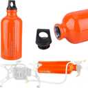 Fuel Storage Bottle, 530ML Portable Gas Stove Oil Containers Fuel Storage For Outdoor Camping Hiking, Fuel Bottle