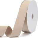 Camel Velvet Ribbon 1-1/2 Inch x 20Yd,Double Faced Premium Velvet Ribbon for Gift Wrapping Handmade Crafts Bow Making,Christmas and Wedding Decoration(1-1/2" Camel)