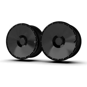 Wheel Covers for Tesla Model 3 Highland 18-Inch, Snap-On Full Coverage Rim Protector, Less Wind Drag, OEM External Accessories Car Decoration, Fit 2024-2025, Pure Black