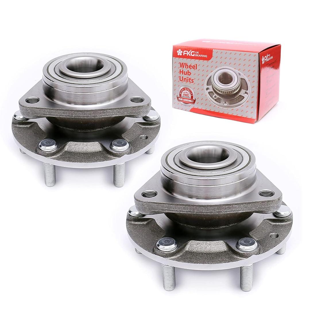 FKG 515090 Front Wheel Bearing Hub Assembly fit for 2007-2010 Hyundai Entourage, 2006-2012 Kia Sedona, Set of 2