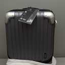 LEVEL8 Grace Carry on Luggage, 20 Inch Expandable Hard Shell Suitcases with Wheels, Abs+Pc Harshell Spinner Luggages with Tsa Lock, Travel Bag for Women Men, Grey