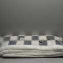 FUNNY FUZZY Pet Couch Covers for Sofa, Couch Covers for Dogs Washable Dog Couch Cover Protector Cream-Colored Furniture Sofa Covers for Dog Handmade Pure Cotton Pet Bed Mat (Black, 27.6"70.9")