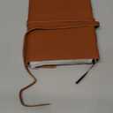 KomalC Handmade Leather Journal | Writing Notebook Diary | Bound Daily Notepad For Men & Women Unlined Paper Medium, Writing Pad for Artist, Sketch (8 x 6, Distressed Tan)