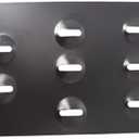 Tow Hook License Plate Bracket Replacement for GLK GLC GLA 2010-2020 C E Class Without Trailer Holes