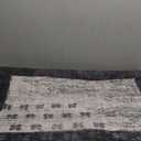 Modern Geometric Patchwork Indoor Area Rug for Living Room, Charcoal 5'x 7' Large Rug Rockwood Collection Hardwood Floors Decor for Bedroom, Grey Throw Carpet for Office Entryway Dining Room