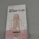 GROSMIMI Flip Top Spill Proof Sippy Cup, PPSU, BPA Free, 10 oz, Stage 2 Straw for Toddlers (Unicorn)