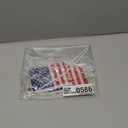 2 Pcs Small American Flags  5.5 x 8.3 Inch Hand Held Mini Flags for Independence Day Lawn Memorial Day Parades