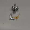 Motorcycle Helmet Security Lock Kit for 7/8" to 1 1/4" Diameter Tubings for Harley Chrome