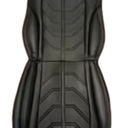 Seat Covers Front, 2-Pack for Cars, Waterproof Leather Car Seat Covers with Head Pillow, Auto Protectors Fit for 27''x15''x17''