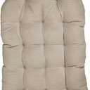 Mozaic Home Outdoor/Indoor Egg Chair Cushion, 44 in x 27 in x 4 in, Cameo