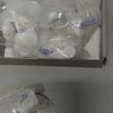 Amerdeco 10 Pack Brushed Satin Nickel Cabinet Knobs Single Hole Cabinet Pulls 1 Inch Drawer Knobs and Pulls for Bathroom Cabinets ZH0071