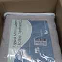 Nanspring Linen Curtains 108 Inches Long for Living Room Bedroom 2 Panels Set Aqua Green Extra Long Back Tab Curtain Light Filtering Sheer Drapes Floor to Ceiling Curtain for Large Windows 52x108