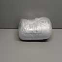 MEELUS Padded Queen Mattress Protector, Breathable Waterproof Mattress Pad Cover Fitted Deep Pocket 8"-21", Soft Noiseless Mattress Cover Washable Cooling for Home Hotel Bedroom, White