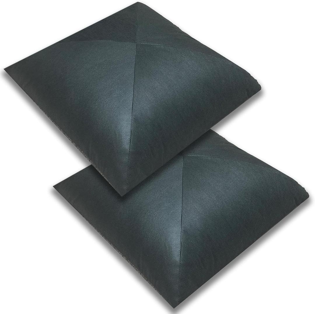 Stratiform Miracle Cushion Cure Heavy-Duty Couch Cushion Support Pad for Sagging Sofa Cushions, Furniture Support Board with Lift, Restores Comfort, Extends Couch Life, Made in USA (15.5x15.5x2), Set of 2