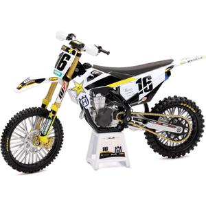 New-Ray FC450#16 Zach Osborne Rockstar Energy Drink 1/12 Diecast Motorcycle Model 58243, Blue