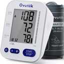 Blood Pressure Monitors for Home Use FSA HSA Eligible, Large BP Cuff with 240 Memories for 2 Users, Upper Arm Blood Pressure Machine, Accurate BP Monitor with Batteries Type-C Cable (White)