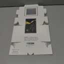 White Bakery Boxes with Window (30pcs) 4x4x2.5 Inches - Small 4 Inch Cake Treat Cookie Macaron Dessert Pastry Donut Cupcake Mini 4x4 Gold Gift Box - Empaques Cajas Para Postres 4 x 4