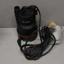 Sump Pump, 1/3 HP 2400GPH Submersible Utility Water Pump, Thermoplastic Portable Electric Water Removal Transfer Pump with 16.4FT Cord for Swimming Pool Basement Garden Pond Tubs Draining