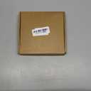 HOWDIA 1" Swivel Plate Caster Wheels with Brake L-Bracket Side Mount TPR Rubber Small Furniture Replacement Silent Mute Locking Casters for Furniture Legs Set of 4