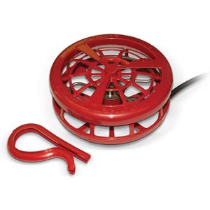 K&H Pet Products Stock Tank & Pond Heater, Ultimate Stock Tank Deicer w/ Cord Clip, Water Trough Heater for Horses, Cattle and Livestock, Full Cage, Floating, Submersible, Safety Listed - Red 750W