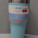 Zak! Designs 30oz Double Wall Stainless Steel Cascadia Tumbler - Aqua Blue