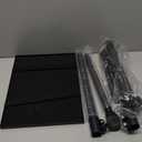 Projector Stand Tripod Adjustable, Laptop Height from 23.5 to 46.5 inches with Gooseneck Phone Holder, Floor for Office, Home, Stage, Studio, DJ Racks Holder Mount, 23.5inch46.5inch