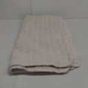 Velvet Couch Cover, Washable Sectional Sofa Cover, Anti Slip Sofa Slipcovers for 3 Cushion Couch Sofa L Shaped Recliner, Furniture Protector Covers for Pets Kids(White, Only 1 PCS)