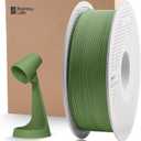 Bamboo Lab PLA-CF Carbon 3D Printer Filament - Matcha Green 14500, 1.75mm 1kg with Reusable Spool,Carbon Fiber PLA Reinforced 3D Printing Filament, RFID Smart Print,AMS & AMS Lite Consumables