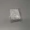 10Pcs 4.72" Back Mount Finger Pull,Cabinet Handles Closet Door Finger Pulls,Hole Dia.3.78"/96mm,White