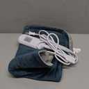 Heating Pad for Neck Shoulders Back, Valentines Day Gifts for Her Him, Weighted Heated Pad Neck Wrap Warmer for Mom Dad, Anniversary | Birthday Gifts for Women Men Wife Husband Girlfriend Boyfriend (Blue)