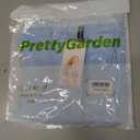 PRETTYGARDEN Women's 2025 Summer Long Sleeve Henley T Shirts Ribbed Knit Button Slim Fitted Basic Casual Going Out Fall Tops (Blue, XS)