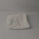 Ultimate Textile Round Polyester Linen Tablecloth White 114 x 89 Inch