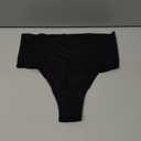 Dulchany Thong Shapewear Tummy Control Underwear 344 Black