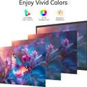 21.5 inch Computer Monitor 1920x1080 PC Monitor with HDMI VGA AV BNC USB Ports, 60Hz, 5Ms, VESA, Display Build-in Speakers for Office Home