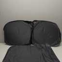 Showay Car Windshield Sunshade Cover Sliver 160cm*85cm Folding Uv Protector, Easy Install And Package