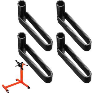 Zonon 4pcs Engine Stand Replacement Heavy Duty Engine Stand Parts Shifting Arms Compatible with Specific Brand Numbers 555-80040, 555-80041, 555-80042, 555-80098 Easy to Assembly Disassembly
