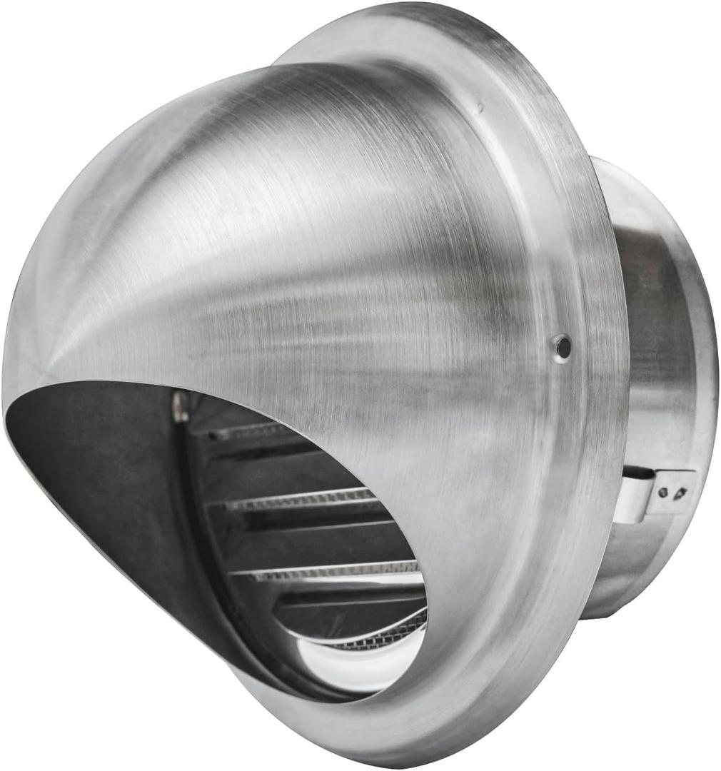 4-Inch Round Dryer Vent Covers Outdoor, Stainless Steel exhaust vent for House