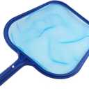 Sunnyglade Swimming Pool Cleaner Supplies/Professional Heavy Duty Pool Leaf Rake Fine Mesh Frame Net/Cleaning Leaf Skim Net (17.5x11.8in)