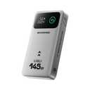 MOVE SPEED 145W Laptop Power Bank, PD 3.1 25,000mAh Fast Charging Portable Charger with 240W Type C Cable, USB C 3-Port with Digital Display Travel Outdoor Charger for iPhone, Dell, MacBook, Galaxy