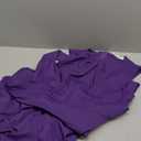 GRACE KARIN Women 2025 Summer Work Dress Sleeveless Tie Waist Elegant Party Cocktail A Line Flowy Midi Dresses with Pockets (Purple)