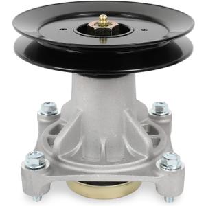 587819701 Spindle Assembly with 153535 173436 Pulley Replaces Husqvarna 532187292 532187281 532125907 532192870 532192872 587253301 587125401 Craftsman 587819701 587125401 187281 187292