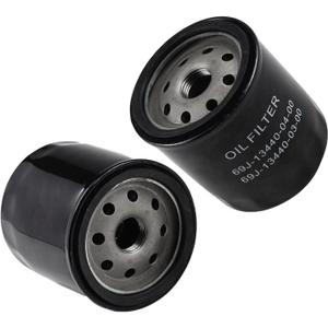 Oil Filter 69J-13440-04-00 69J-13440-03-00 Replacement  Compatible with Yamaha F150 F175 F200 F225 F250 4-Stroke Outboards, AR/SX Boats, FX HO VX VXR FZR WaveRunner 2-Pack
