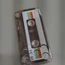 Case for iPhone 17 Pro Max, Matte Finish Heavy Duty Soft Back Cover with Reinforced Corners TPU Soft Bumper Retro Cassette Tape Case Compatible with iPhone 17 Pro Max