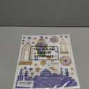 Ramadan Mubarak Window Clings Eid Mubarak Window Stickers Party Supplies Decorations Muslim Happiness Ramadan Eid Al-fitr Decor (Blue and Gold)